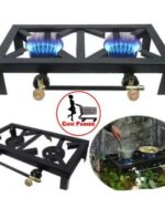 Réchaud à Gaz En Fer 2 Foyers