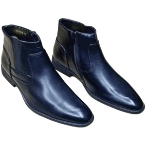 Bottines hommes style cavalier à enfiler taille 40-46