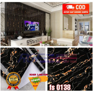 Papier Peint Marbre Marron 1000CM×45CM Papier Adhésif pour Meuble Papier Autocollant Marbre Papier Peint Cuisine 1000CM×45CM