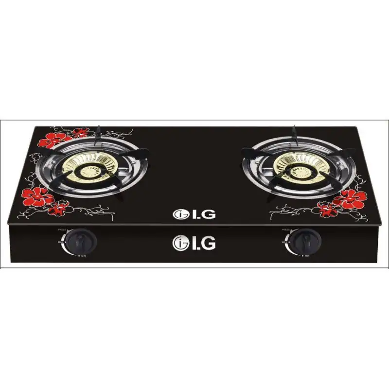 PLAQUE POUR CUISINIÈRE A GAZ VITRE 2 Foyers