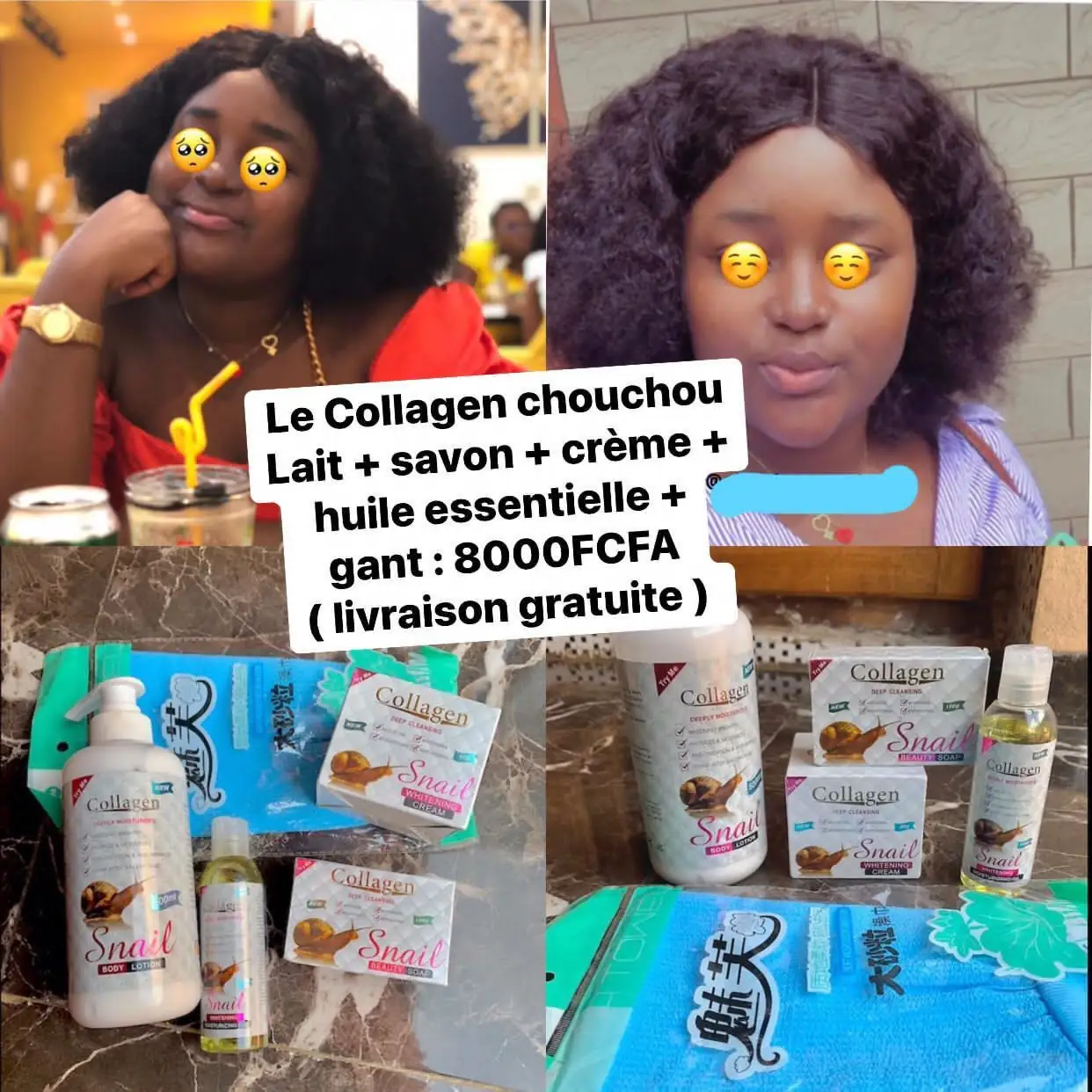 Gamme complète corporelle et visage COLLAGÈNE SNAIL - Illumine votre teint et le rend éclatant – Image 3