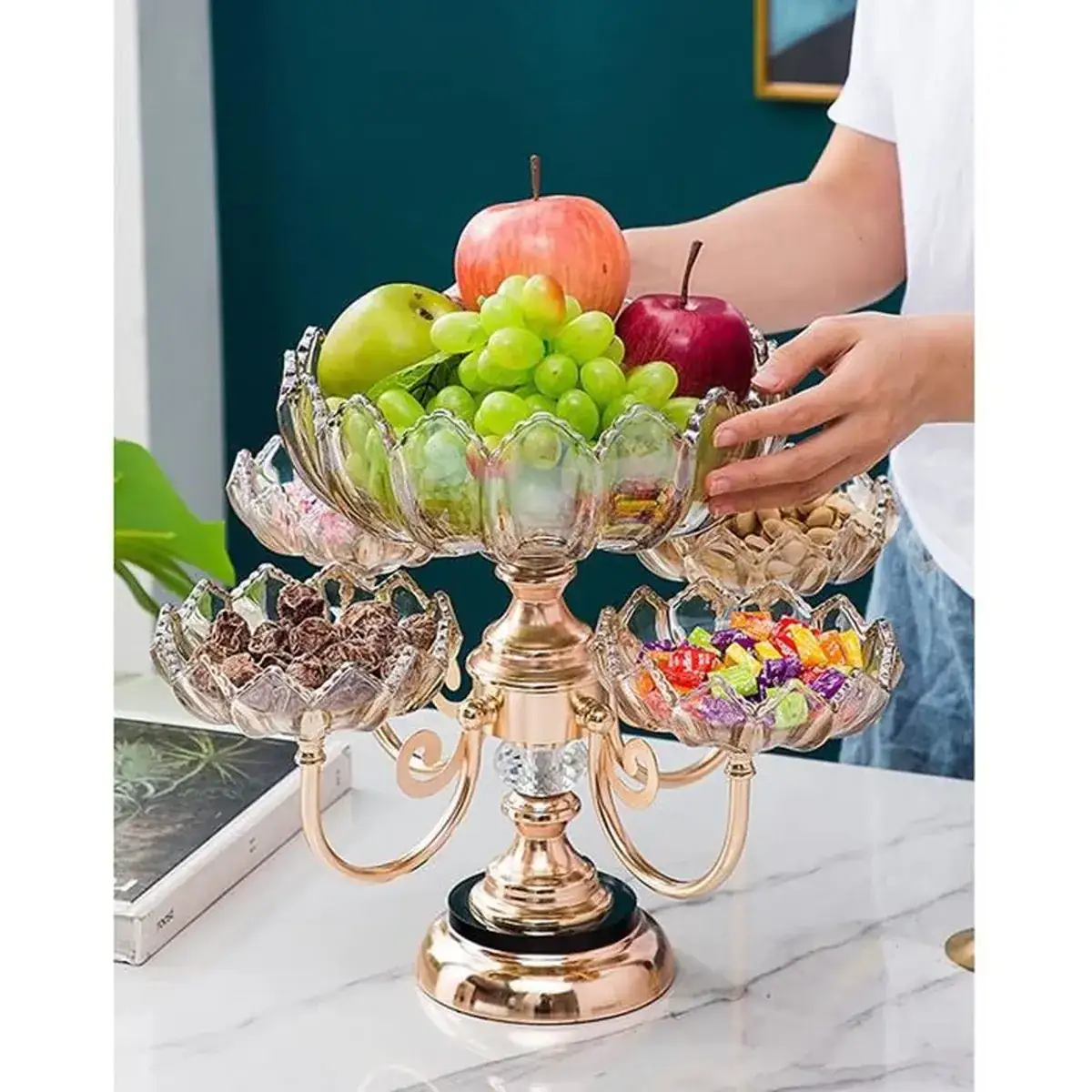 Corbeille à Fruit Cristal – Image 3