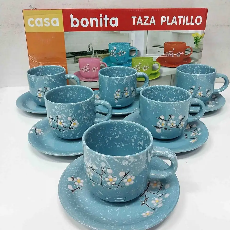 Jeu de 6 tasses