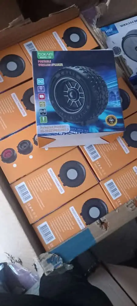 Haut-parleurs sans fil avec Bluetooth sous forme de roue – Image 2