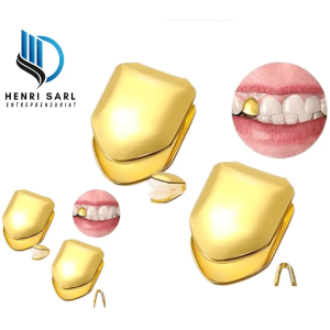 Dent en or plaqué doré hip hop grillz