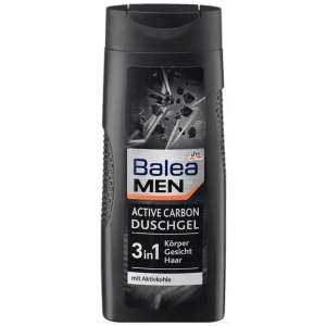 Gel de douche Balea Men 3 en 1- Bouteille noir