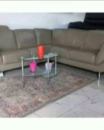 Salon d'angle 100% en cuir - 234