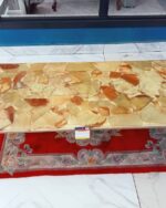 Table basse en marbre pieds en bronze