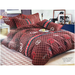 Draps 3 places + 2 Taies Coco Chanel