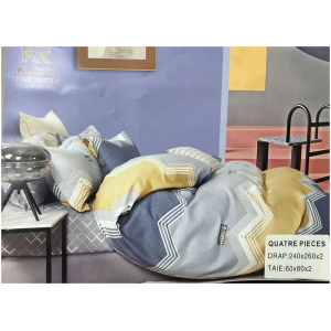 Draps 3 places + 2 Taies