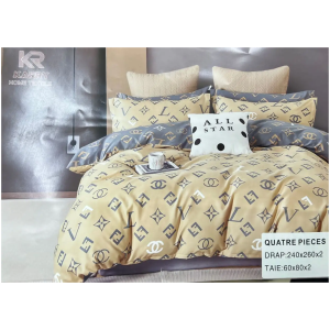 Draps 3 places + 2 Taies