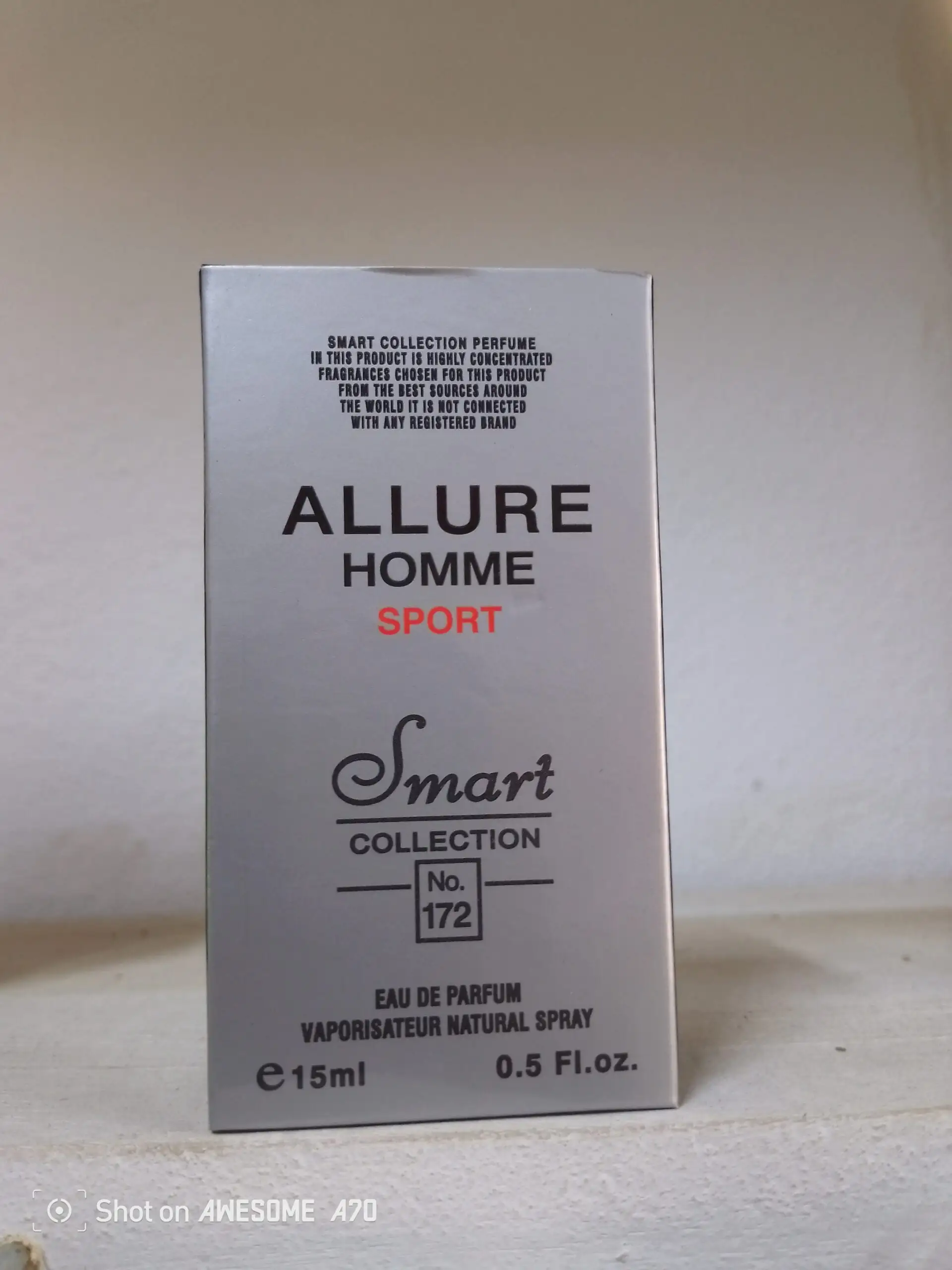 Eau de parfum Allure Homme sport