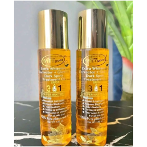 Veet gold corrector + Glowing Dark spots Treatment oil - Elimine les tâches sur la peau