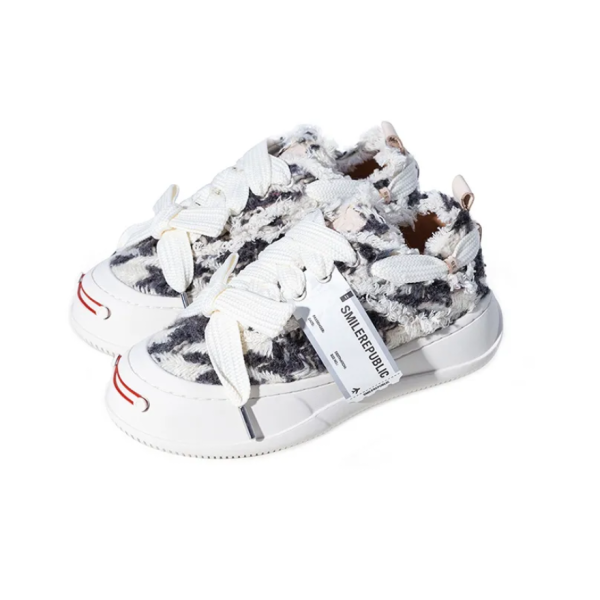 SMILEREPUBLIC - Chaussure en toile