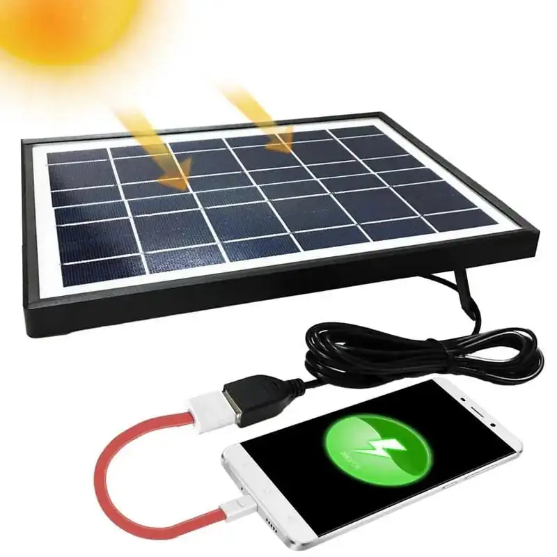 Plaque solaire portatif 6v 3.5W