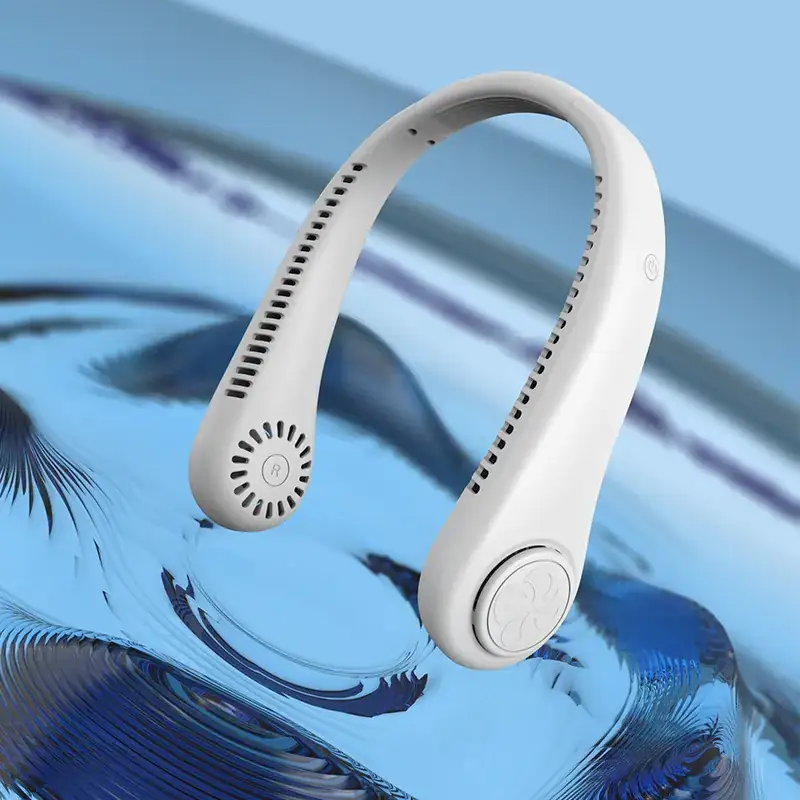 Ventilateur de Cou à 3 Vitesses Rechargeable par USB - Rafraichisseur