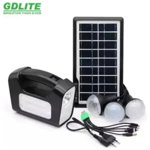 Kit systèmes d'éclairage solaire avec + 3 ampoules