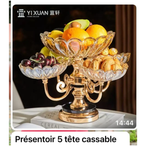 Présentoir à fruit Matière cassable bien lourd