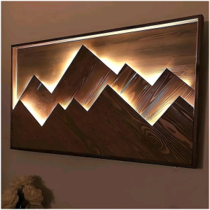 Tableau rustique lumineux