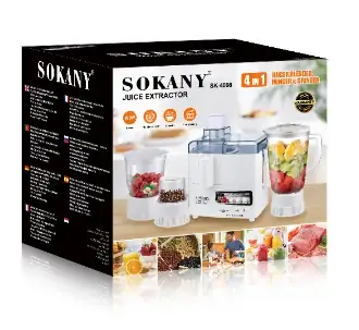 Mixeur 4 en 1 SOKANY 800 W Blinder Moulinex