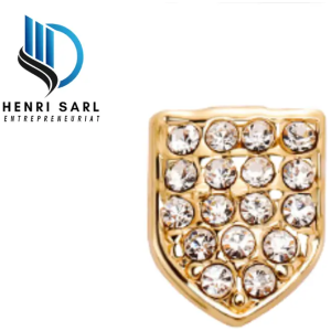 Dent en diamant-or
