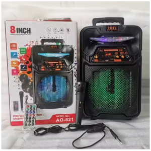 Haut parleur portable avec MICRO HIFI AO-821 BLUETOOTH USB- Baffle