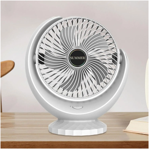 Ventilateur portable multifonctions silencieux rechargeable