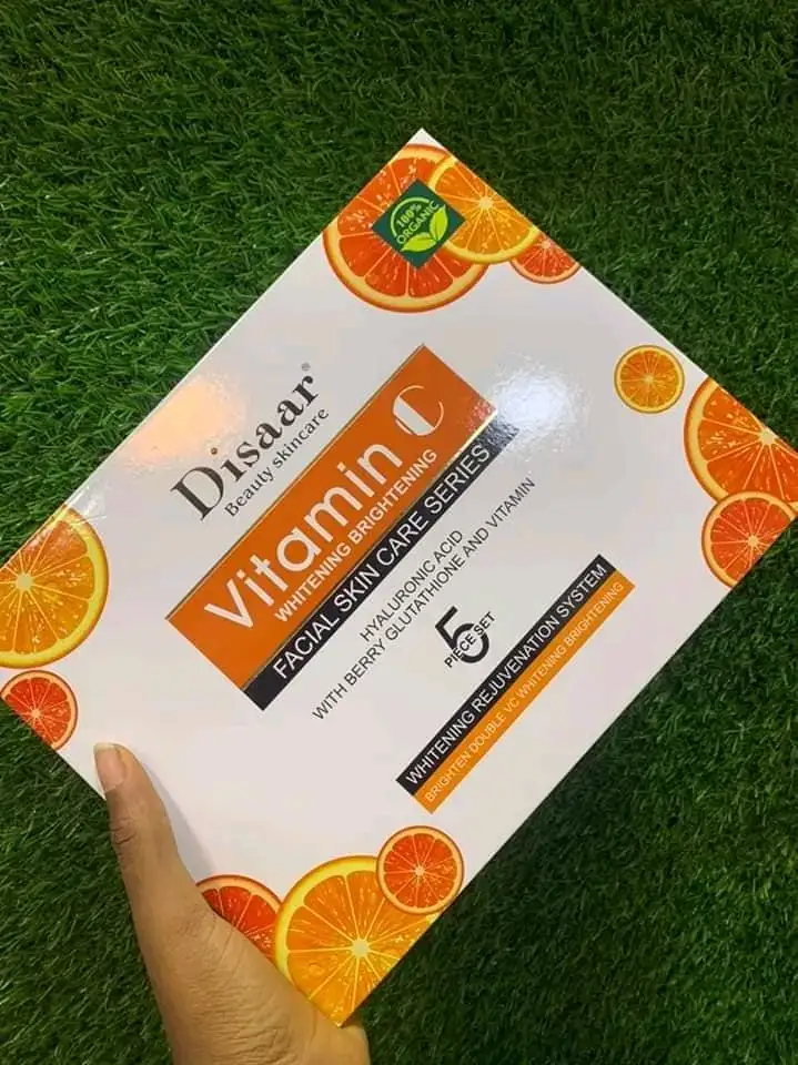 Disaar Pack 5 pcs Soin de visage Anti-age à la vitamine C – Image 5