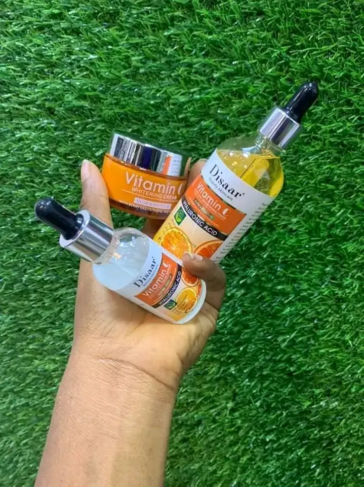 Disaar Pack 5 pcs Soin de visage Anti-age à la vitamine C – Image 4