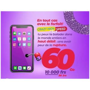 60 Go Forfait internet Yoomee