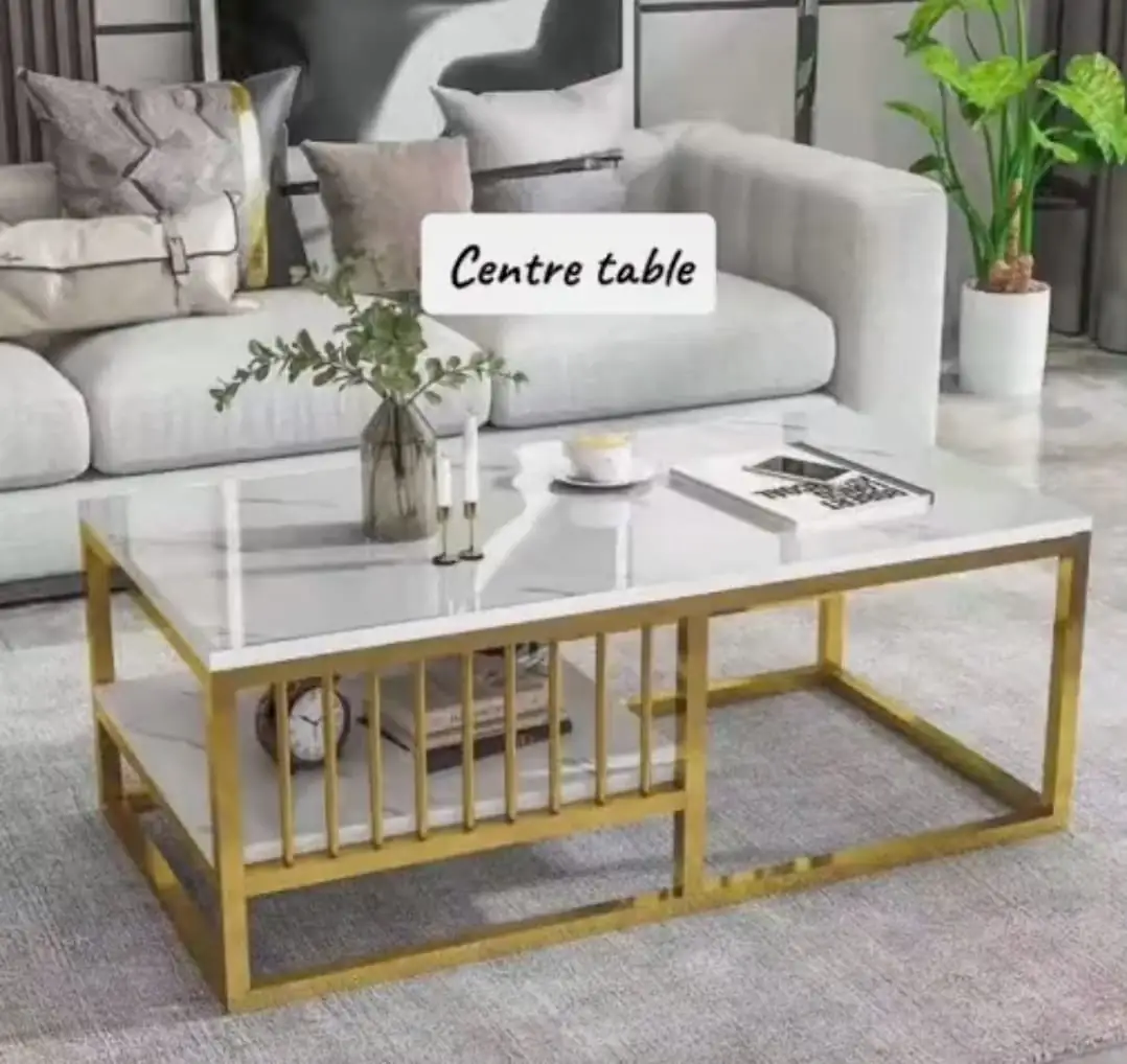 Table marbré lourde
