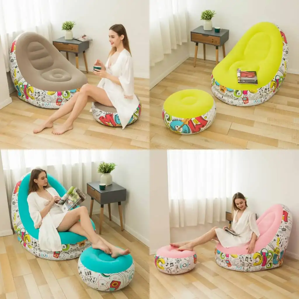 Sofa Gonflable 2 en 1 - Canapé gonflable