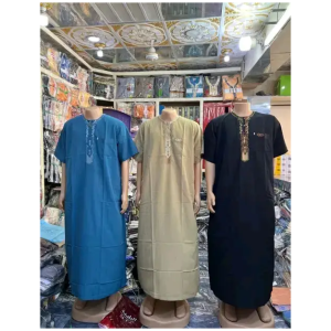 Thobe Jubba Qamis, Abaya Djellaba, mode musulmane Egyptien et Saoudien