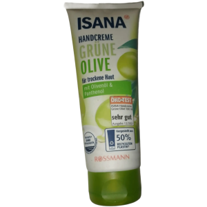 Crème de mains ISANA - Gruine Olive et Aloe verra