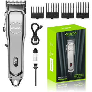 Tondeuse sans fil Oraimo Smart Clipper2 écran LED rechargeable