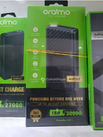 Oraimo Power Bank 30 000 mAh – Image 3