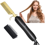 Peigne Chauffant Lissant Afro 3 Réglages de Température