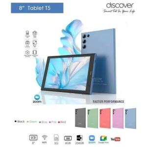 Discover T5 Tablette 8" 5G - 256Go/6Go - WI-FI - 1 Sim