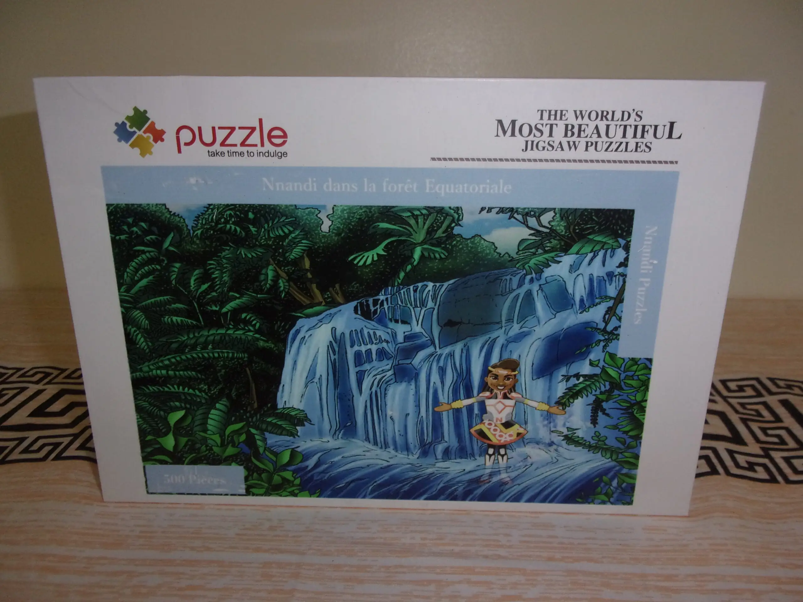Puzzle Nnandi dans la foret équatoriale 500 pièces