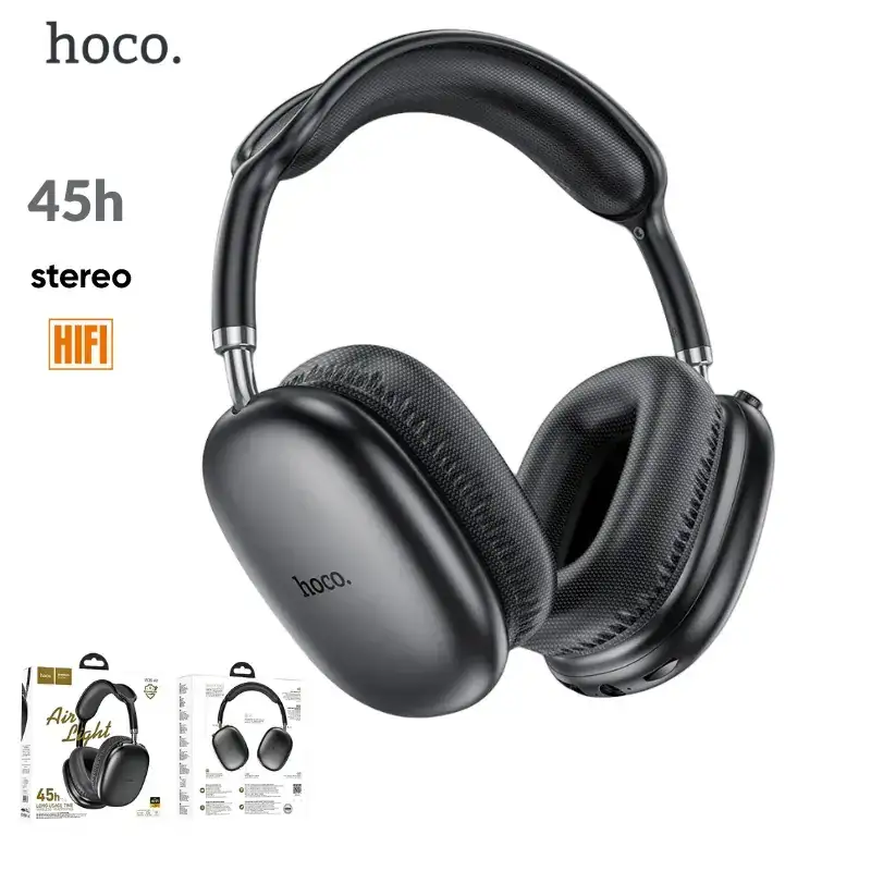 Casque Sans fil Hoco stéréo HIFI Avec Bluetooth 5.3 , W35 Air 45hrs Play