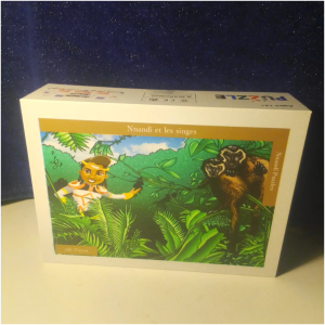 Puzzle Nnandi et les singes 100 pièces