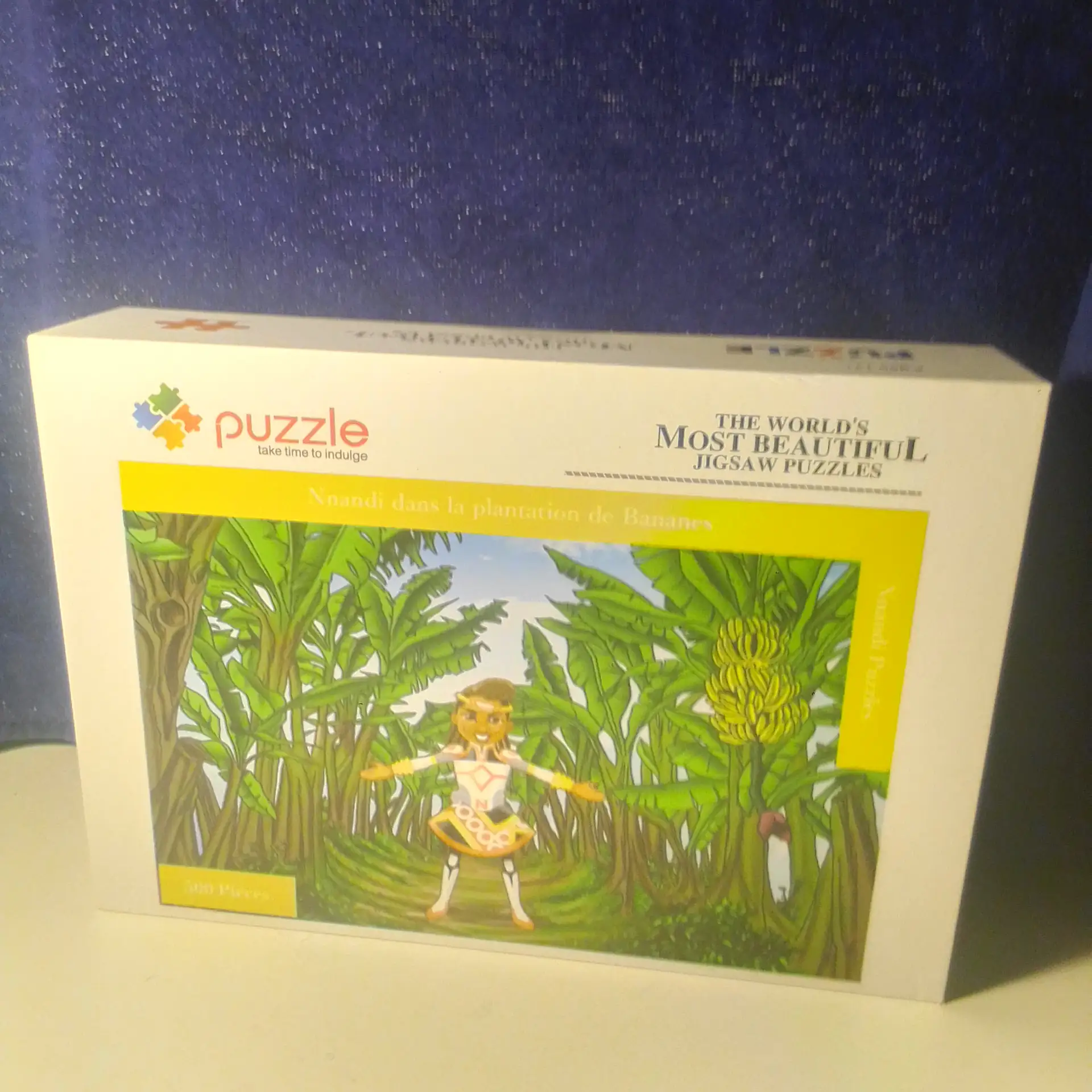 Puzzle Nnandi dans la plantation de bananes 500 pièces
