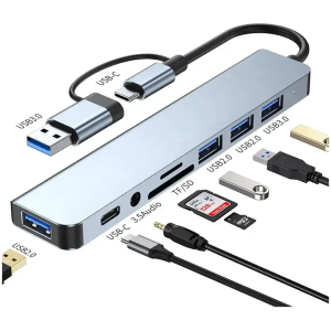 Adaptateur 8 en 1 type C