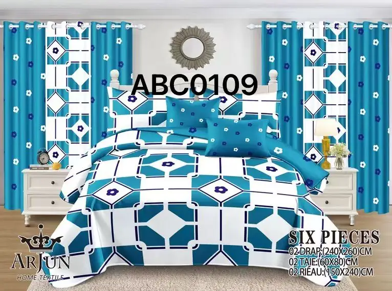 02 DRAPS, 02 TAIES et 02 RIDEAUX – Image 4