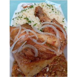 Quart de Poulet 🐔 Express Prêt à déguster