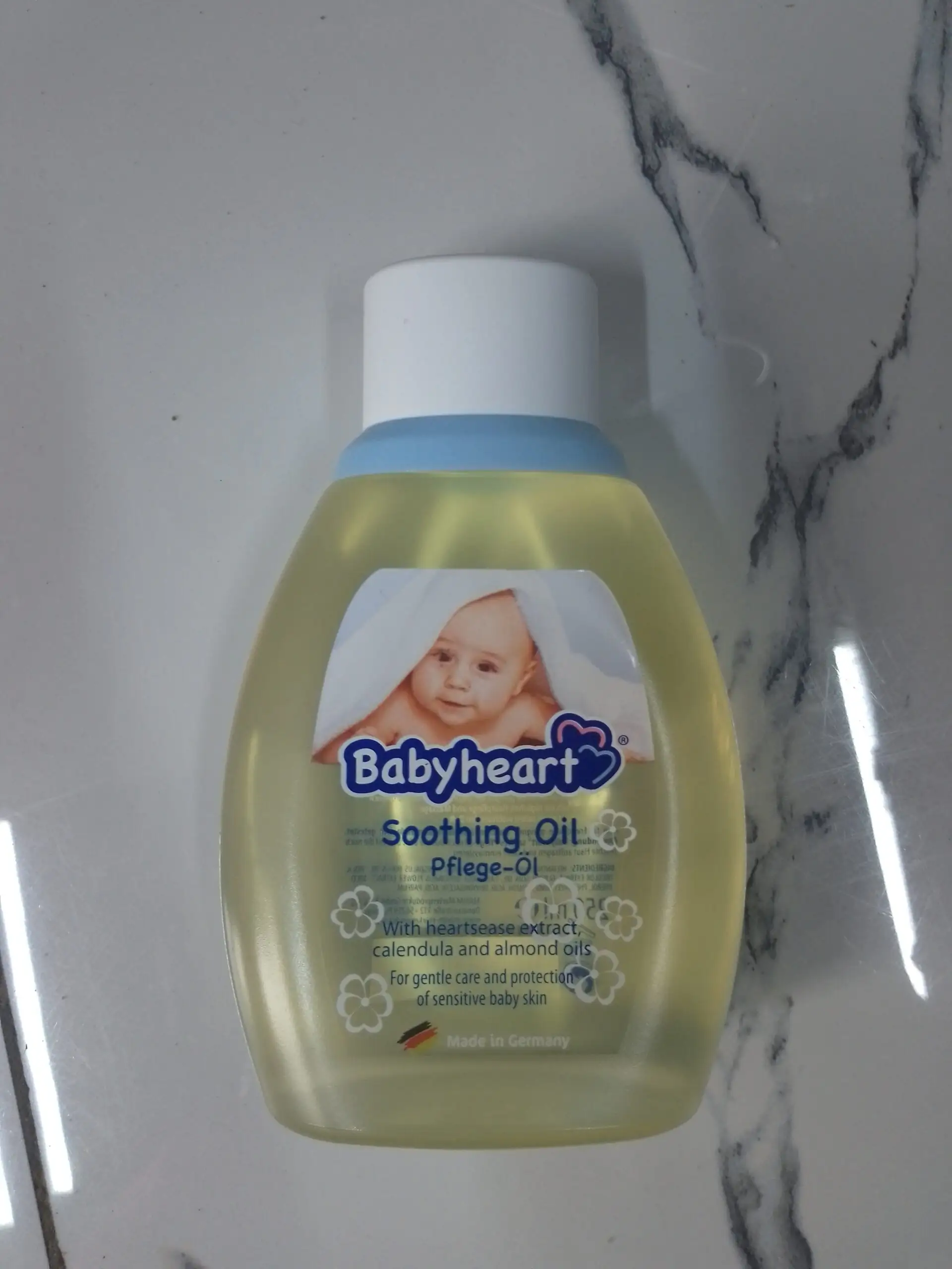 BabyHeart Huile d'amande de Massage Hydratant 250 ml – Image 2