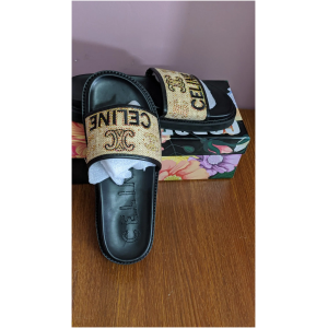 Celine Slippers black