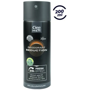Cien Déodorant séduction Men 200 ml 24 heures de fraîcheur