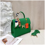 Hermes Handbags green