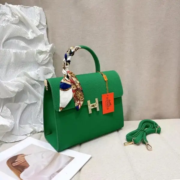 Hermes Handbags green
